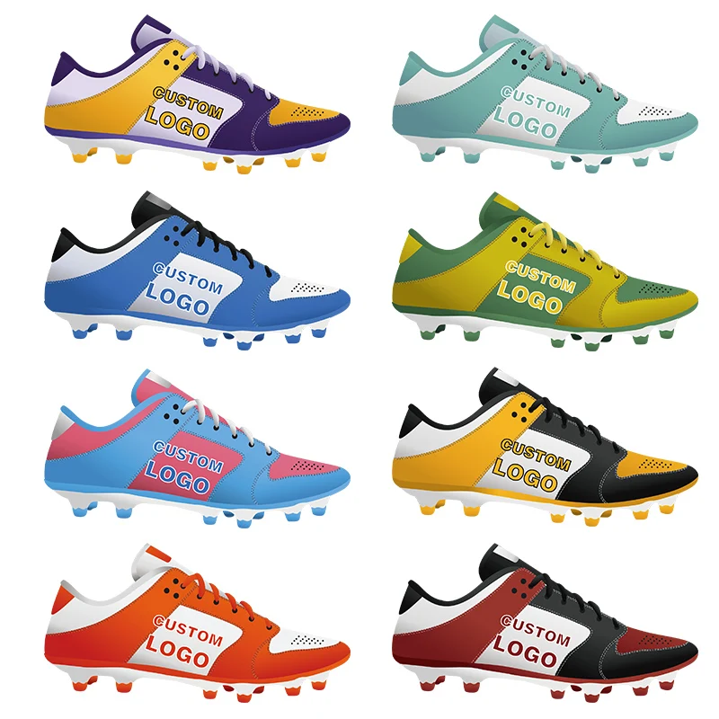 Made Indoor Soccer Shoes American Football Cleats Custom Design Shoes With Logo Branding Sneaker Manufacturer