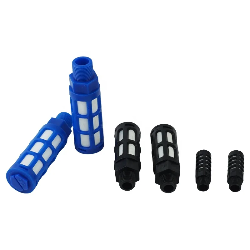 XMC PSU 1/8 exhaust muffler valve universal air silencer part pneumatic fitting silence absorb noise suppressor filter