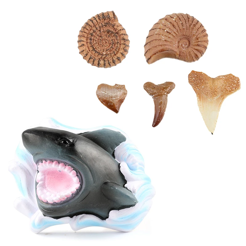 QS Popular STEM Science DIY Archaeology Excavation T-rex Animal Dinosaur Fossil Archaeological Digging Kit Toys For Kids 8-10