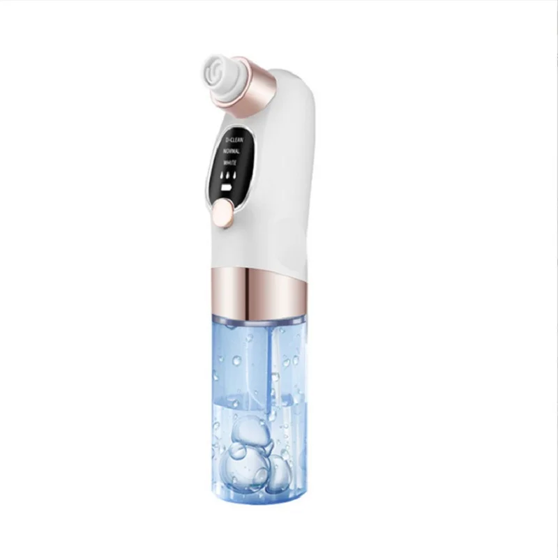 Home Use Electric Face Suction Pimple Blackhead Sucker 6 In 1 Microbubbles Blackhead Vacuum Machine Face Pore Cleaner