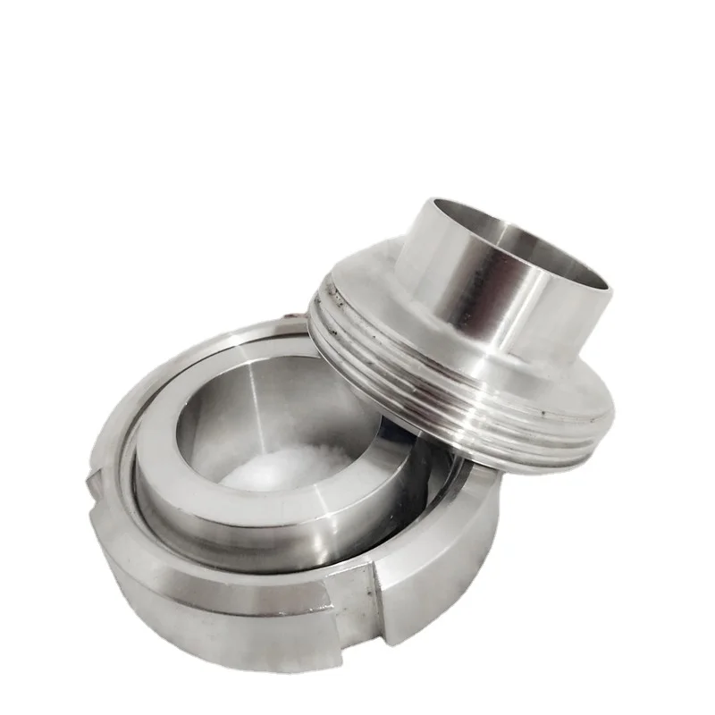China Sanitary Union-type Hose Coupling, High Quality 304&316 Stainless Steel