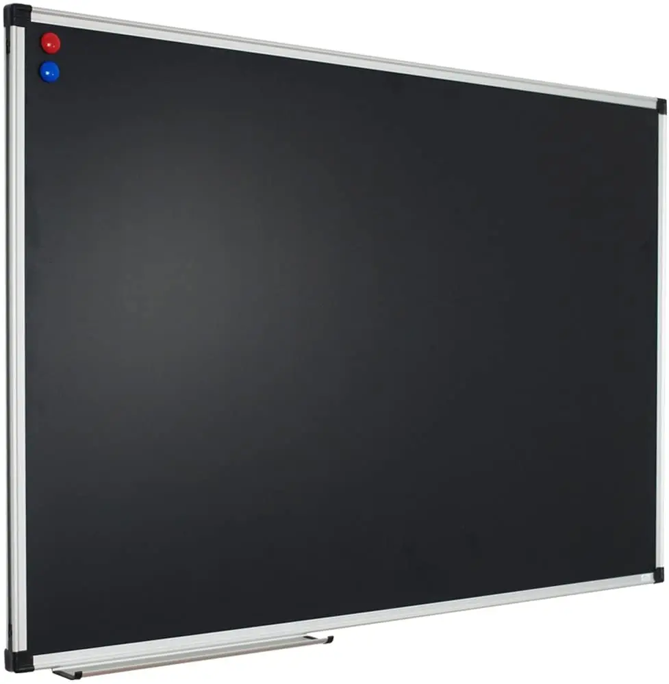Blackboard aluminum frame board, dry erase magnetic teaching board for classrooms office