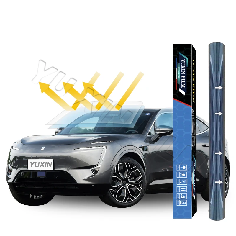 OEM 2ply High Clear Sun Heat Insulation 5% 15% 35% 50% Vlt Roll Polarized Solar Control Car Window Film Insulfim Car Window Tint