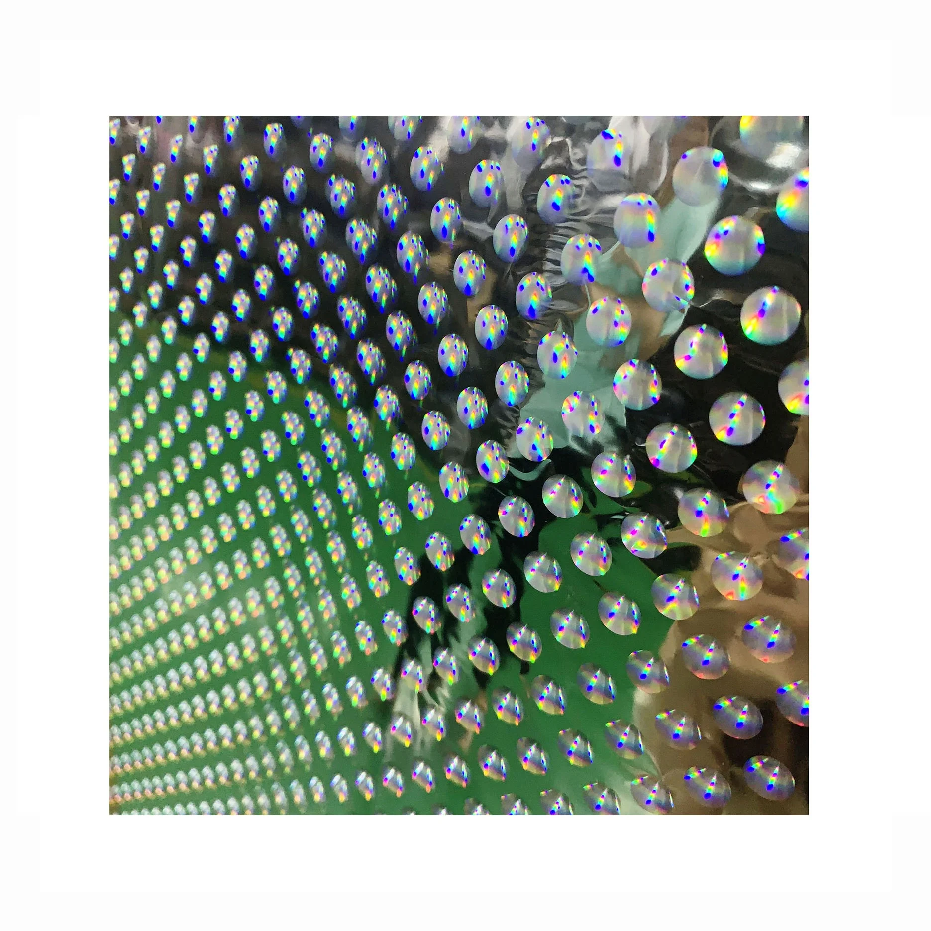 Toner foil Manufacturer Laser Printer Plastic 3D hologram Aluminum Metallized Transparent Overlay Holographic Heat Transfer Film