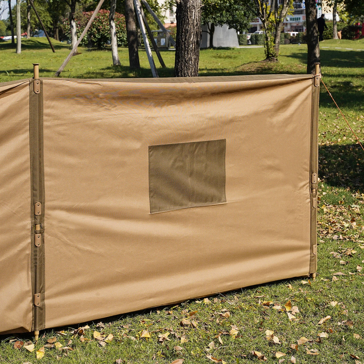 Customized Fold able Middle East Outdoors Wind Blocker for Backyard Outdoor Camping Wind Screen Fence