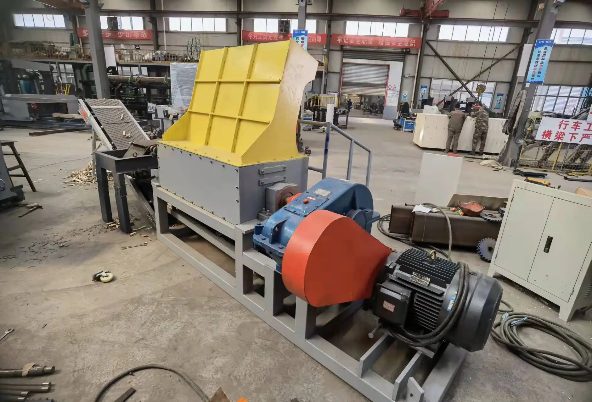 small wood pallet crusher