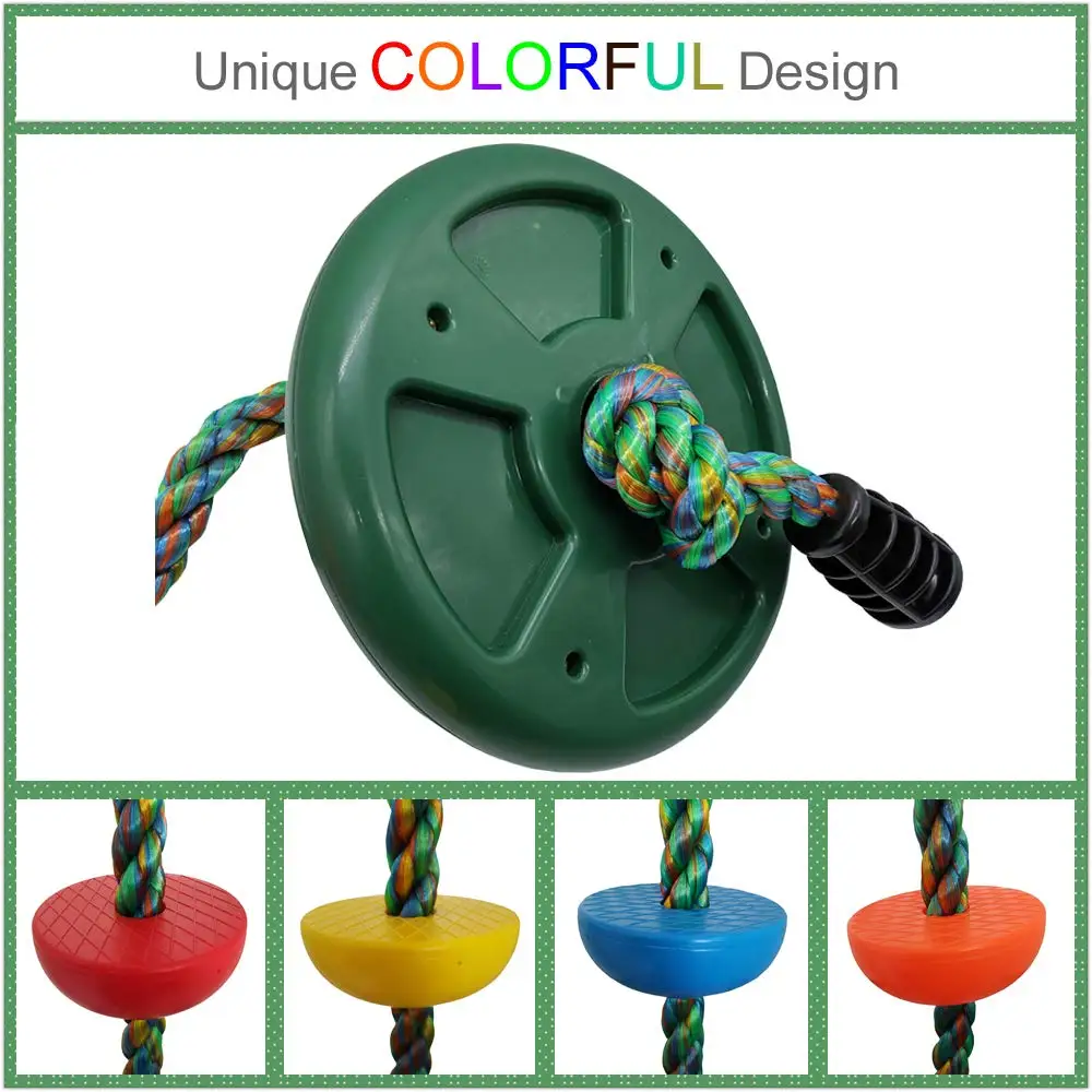 
Plastic Platforms Outdoor Play Equipment Nylon Kids Rock Tree Outdoor Climbing Swing Rope Ladder 