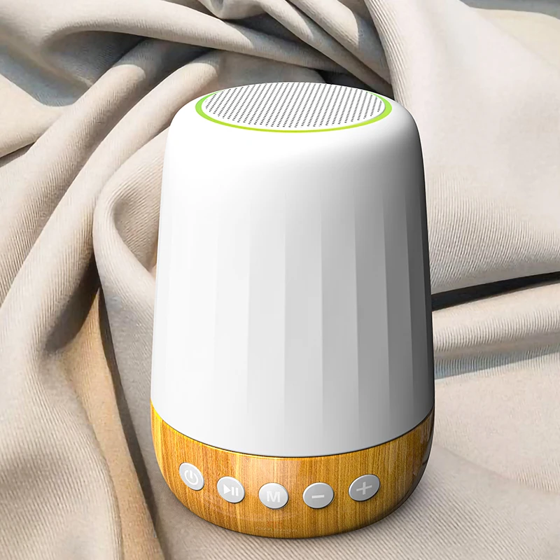 Smart Touch Control Remote Control Night Light Bedside Lamp Wireless Portable Led RGB Light Music Mini Speaker For Iphone