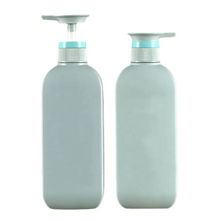 High quality customized plastic hair oil bottles empty HDPE bottle plastic shampoo