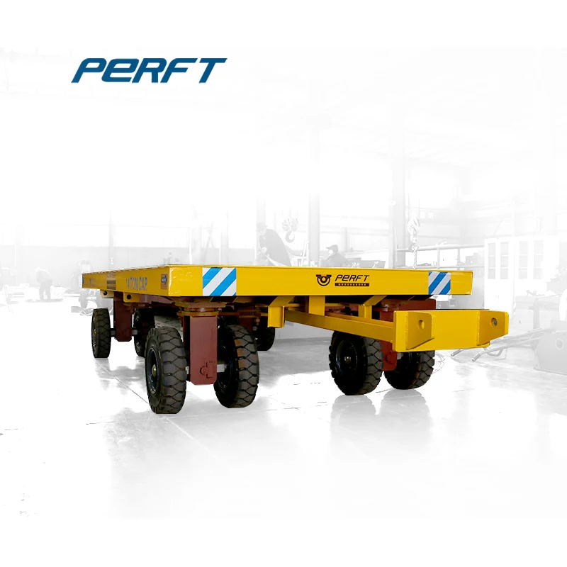 customized heavy load transfer cart 1-300t tractor towable wagon for workshop