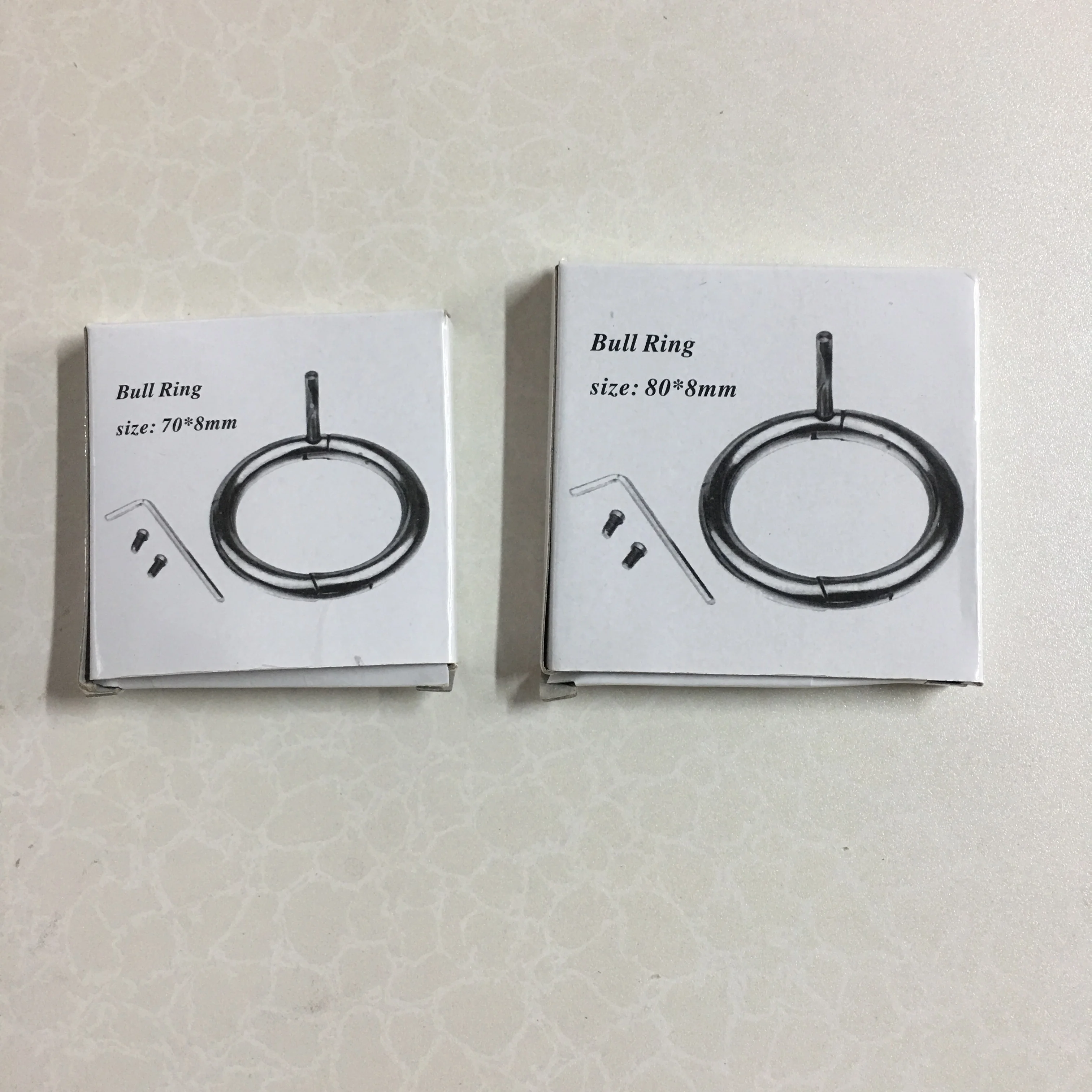 diameter 8 cm pure brass cattle nose ring