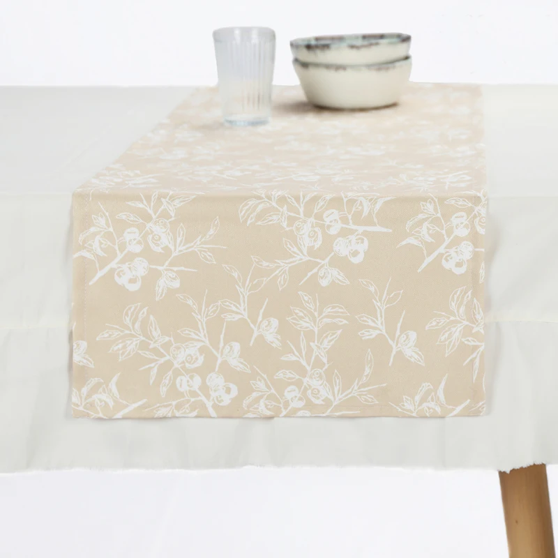 Оптовая продажа, украшение для фермерского дома, легкий Рождественский столовый стол, набор столовых приборов