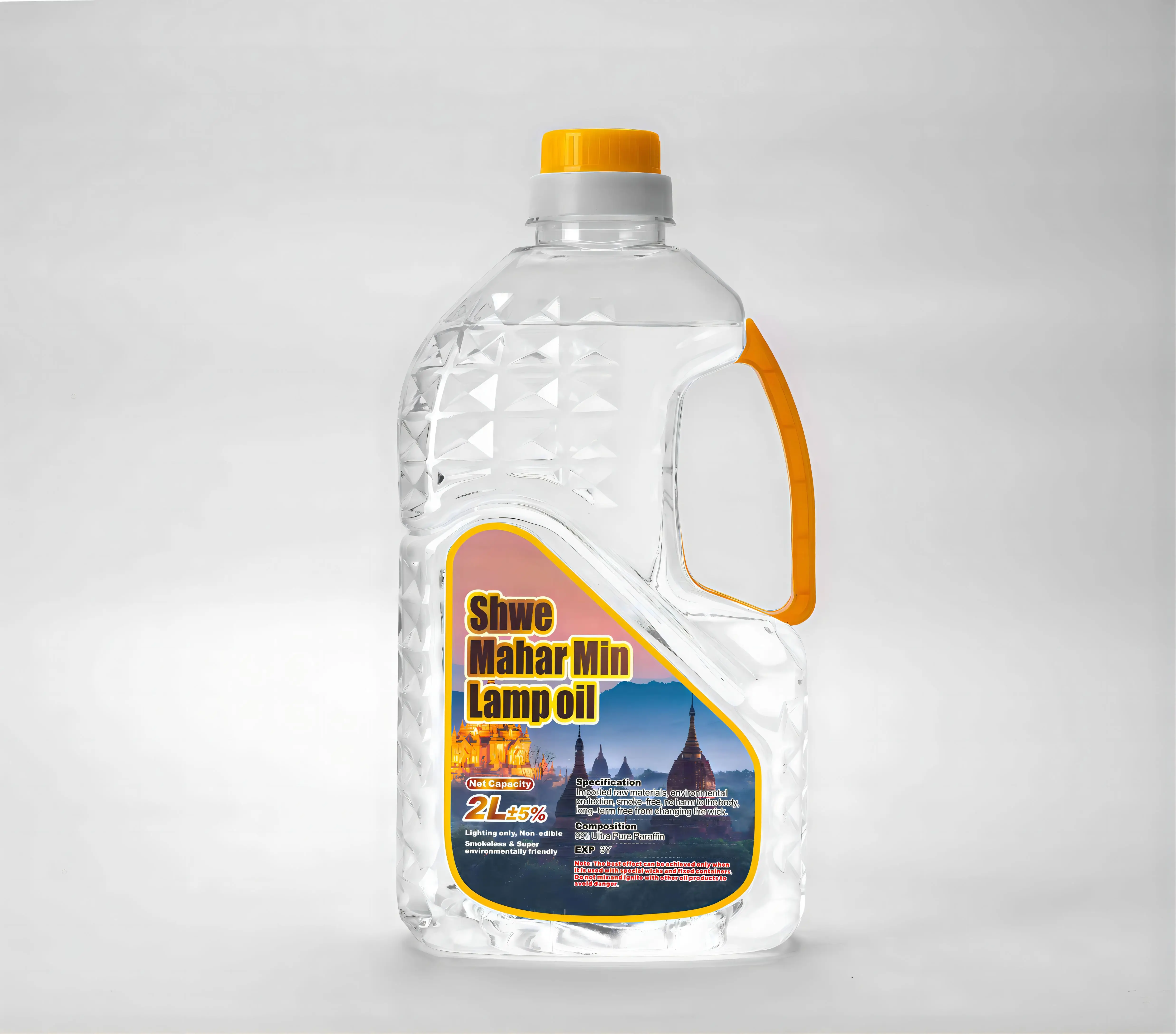 Odorless smokeless 99% pure liquid paraffin lamp oil