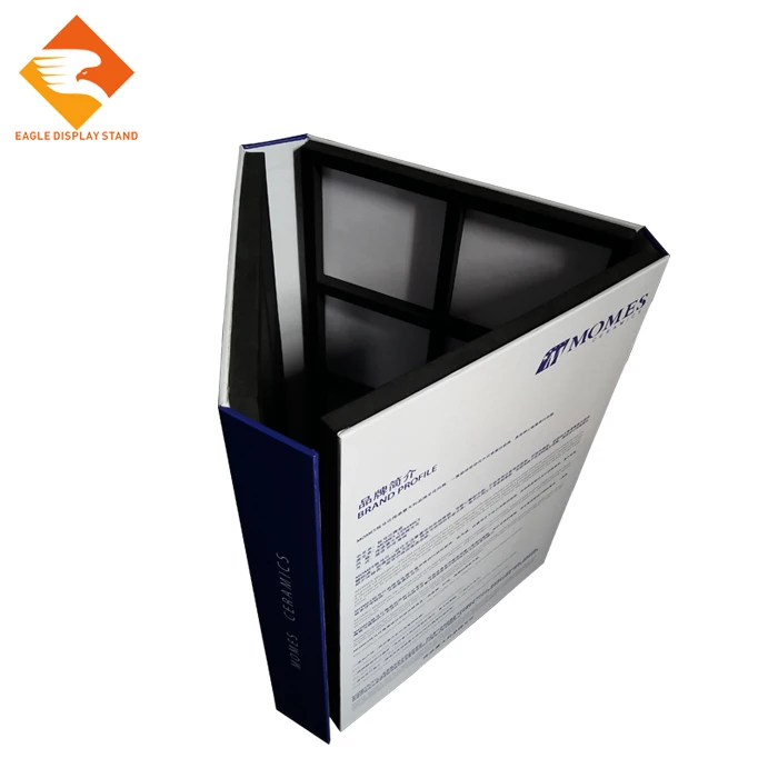 High-end display sample book with customized design