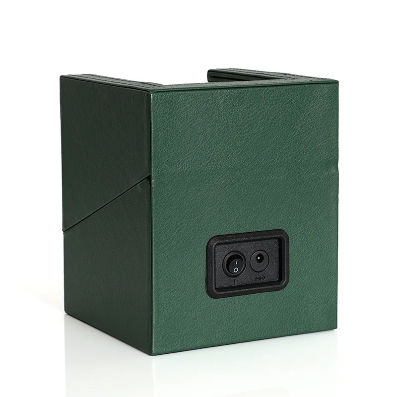 Factory Direct Best Selling Model Custom Luxury Watch Winders Premium Green Single Watch Winder Box