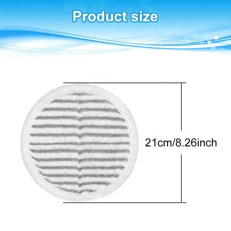 Fit Bissell 2124 Spinwave Набор накладок для швабры сменные накладки