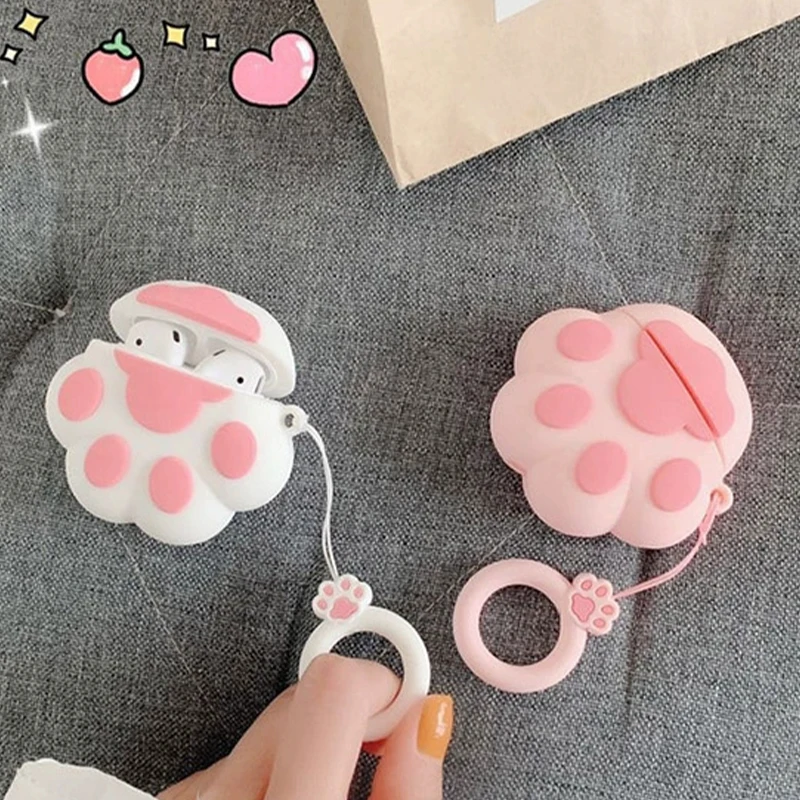  Милый 3D чехол для наушников airpods Мультяшные Чехлы 2 pro силиконовый совместимый с 1