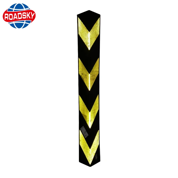 Roadsky Car Parking Lot Rubber Bumper Wall Edge Corner Guard Protector