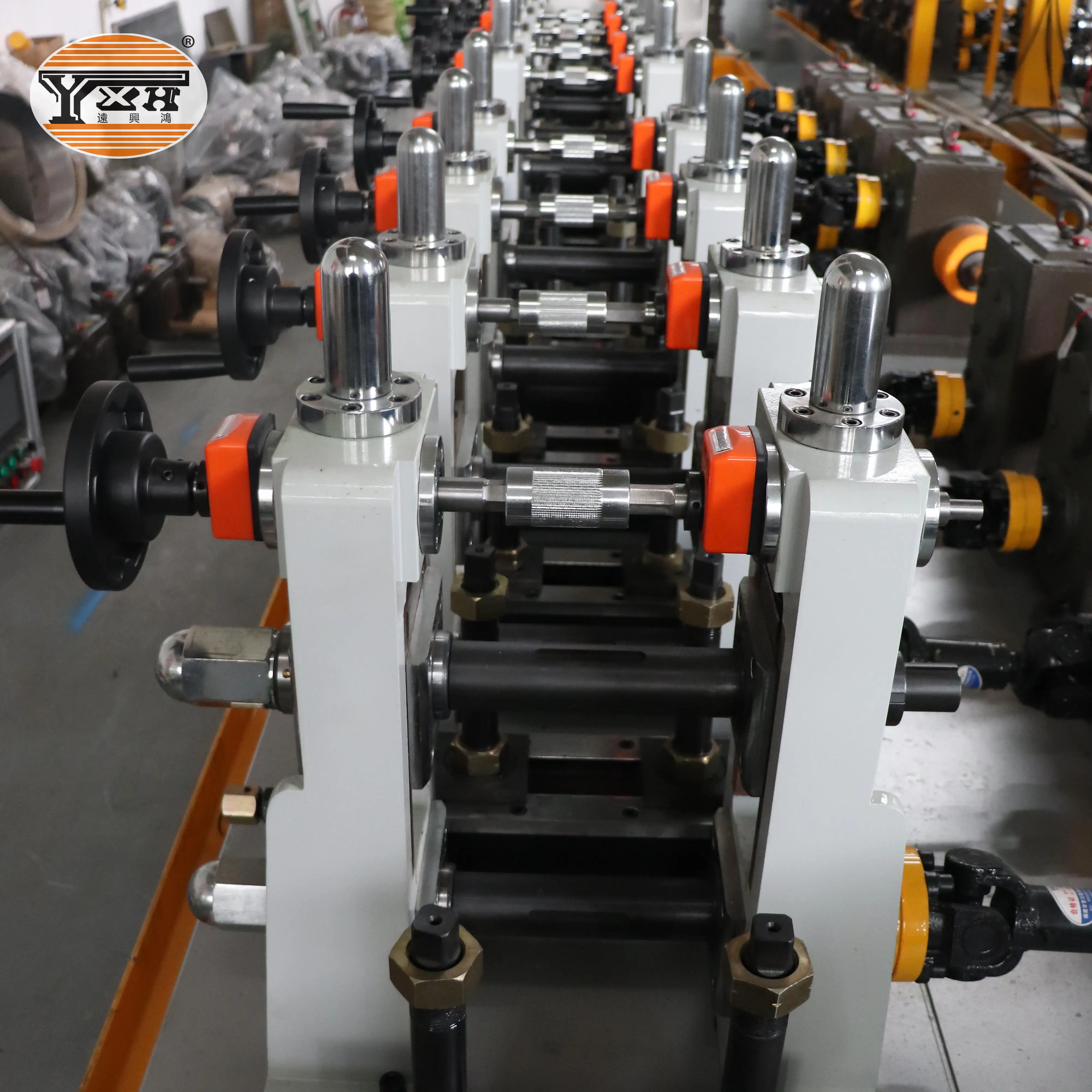 Furniture Stainless Steel Pipe Making Machine For Round / Square / Rectangle / Oval Pipe