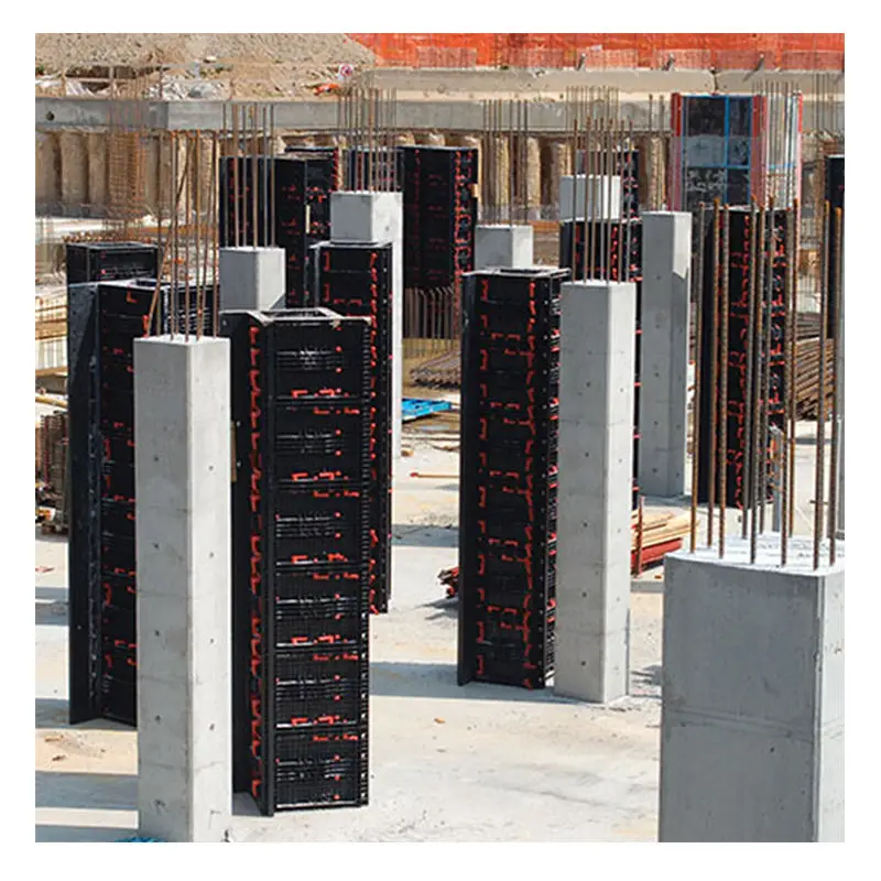 Customized Concrete Molds Column Plastic Formwork for