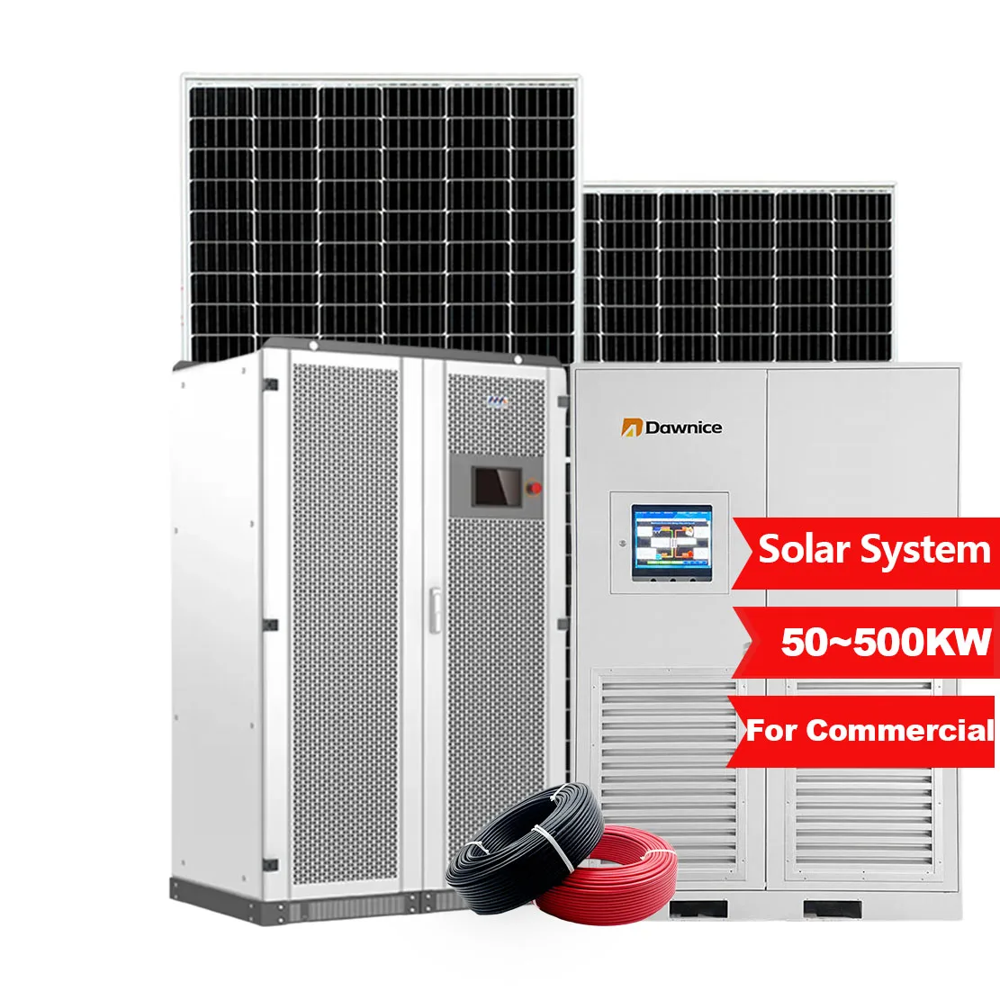 50kW 100kW 150kWh Коммерческая гибридная система хранения солнечной энергии вне сети Ess батарея