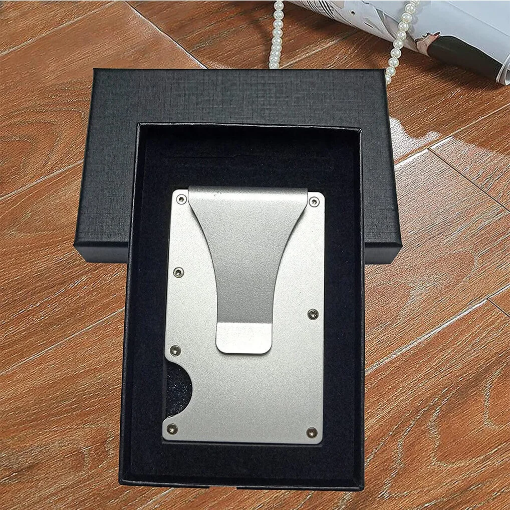 Professional Supplier New Products Bank Credit Bank Air Tag Card Holder  Wallets Men Aluminum Metal Tactical Cardholder Case