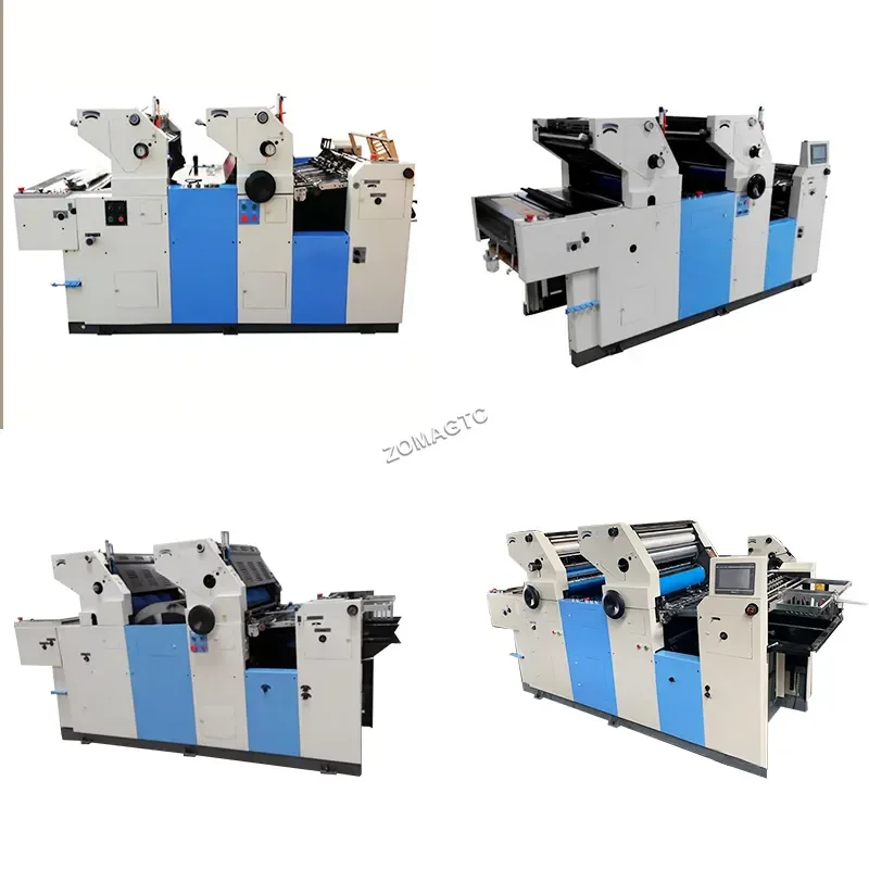 New Design Automatic Two Color Offset Printing Machine for Sale Double Color Paper Offset Printing Machine