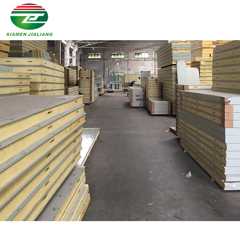 Cam lock Polyurethane Cold Room Panel  For Cold Storage Panels