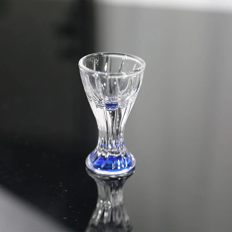 Clear Horn Shot Glasses for Special Whiskey and Tequila Shots
