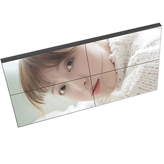 2X2 3X3 4X4 5X5 49Inch Large Format DID Display Narrow Bezel Controller  LCD Video Wall