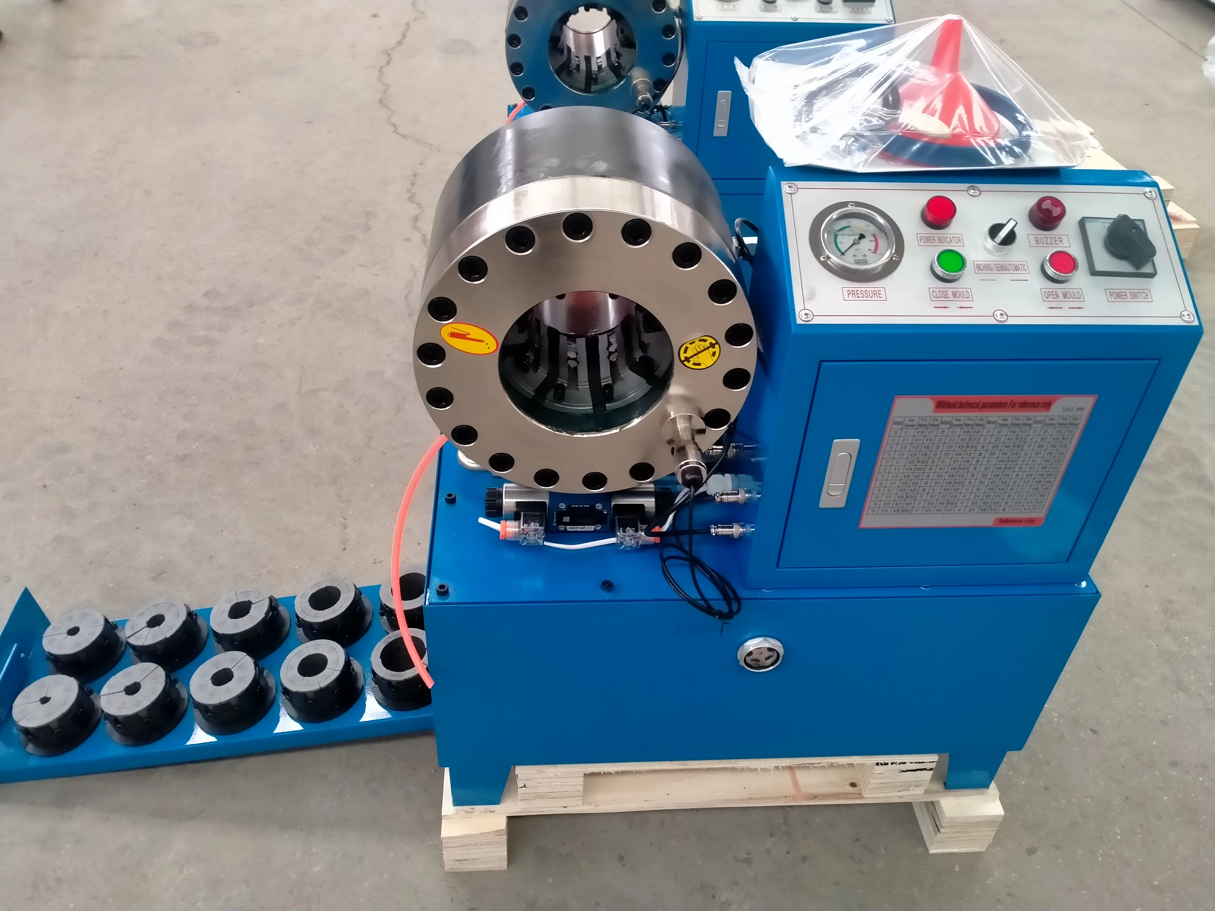 Rubber Hydraulic Hose Crimp Machine Factory Price hose crimping machine price in india p32 type hose crimping machine