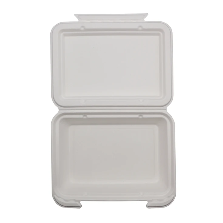The Best Sugarcane Takeaway Lunch Boxes Fast Food Container Biodegradable Packaging Bagasse Food Container