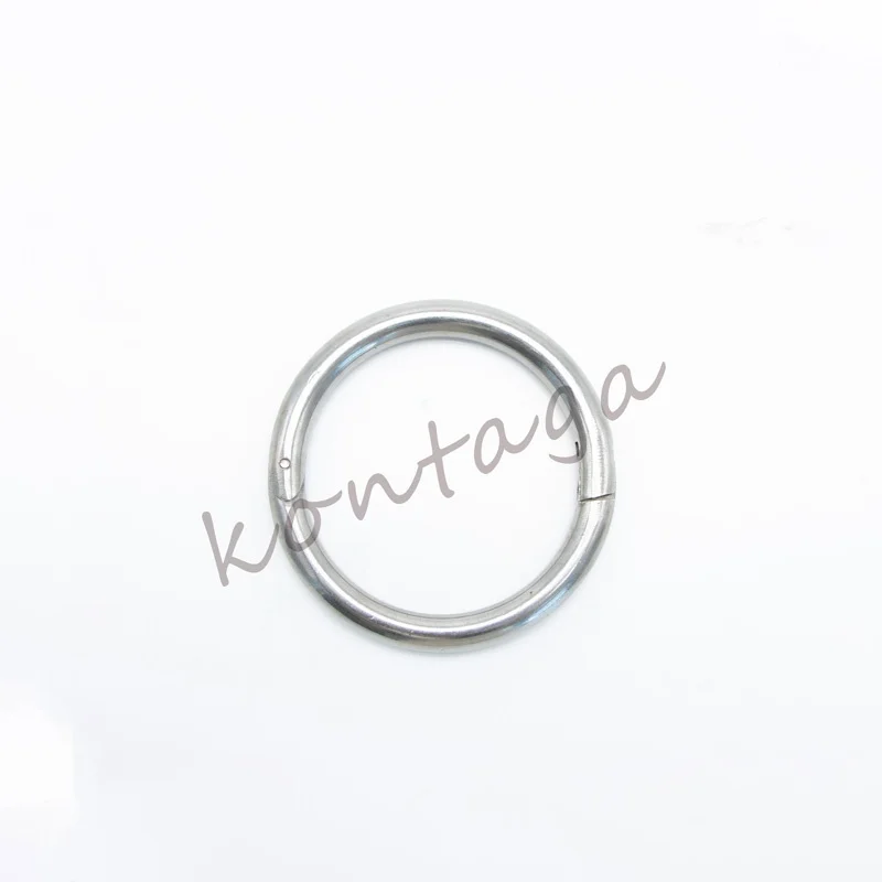 Veterinary Equipment 90mm Out Diameter Stainless Steel Cattle Bull Nose Ring for Cow Essential Diagnosis