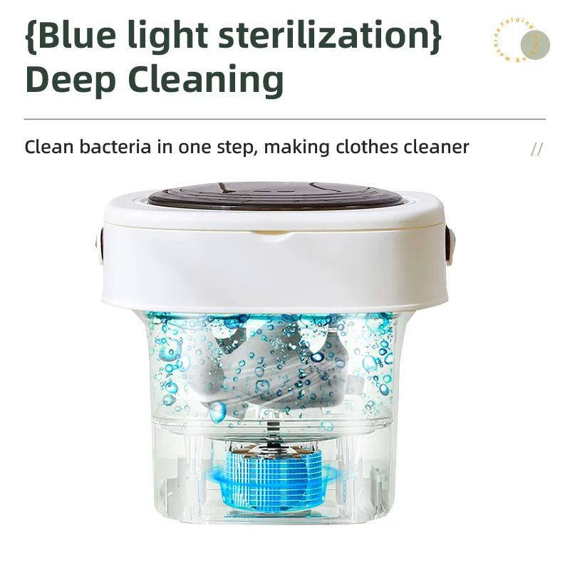 China Best Selling Quality Household Portable Small Washing Machine Cheap Multifunctional Folding Mini Washing Machine