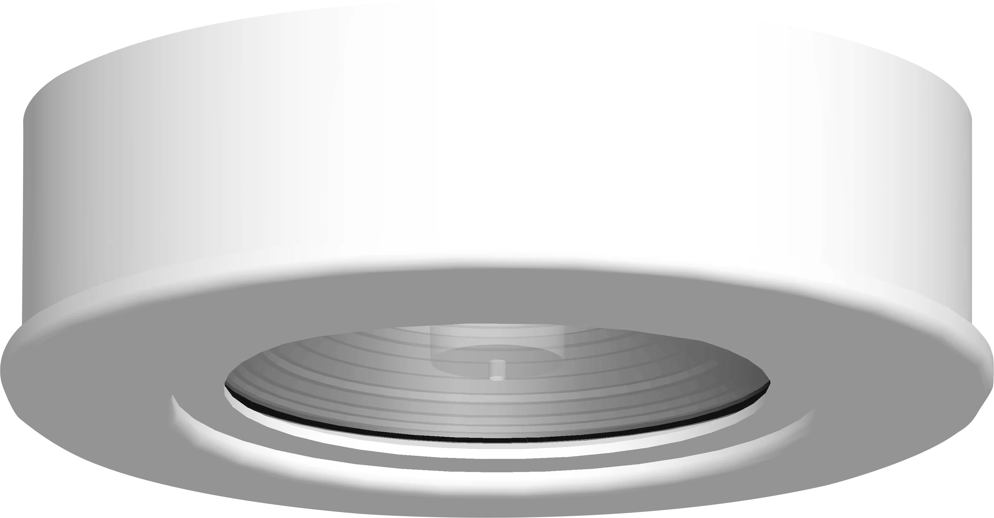 customize size Round Surface Mounted dali module architectural recessed frameless listed led spotlight downlight