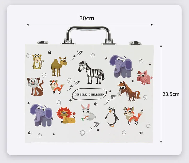 wholesale 86 Piece Deluxe Art Drawing Painting Creativity Set For Beginners and Young Artists and children