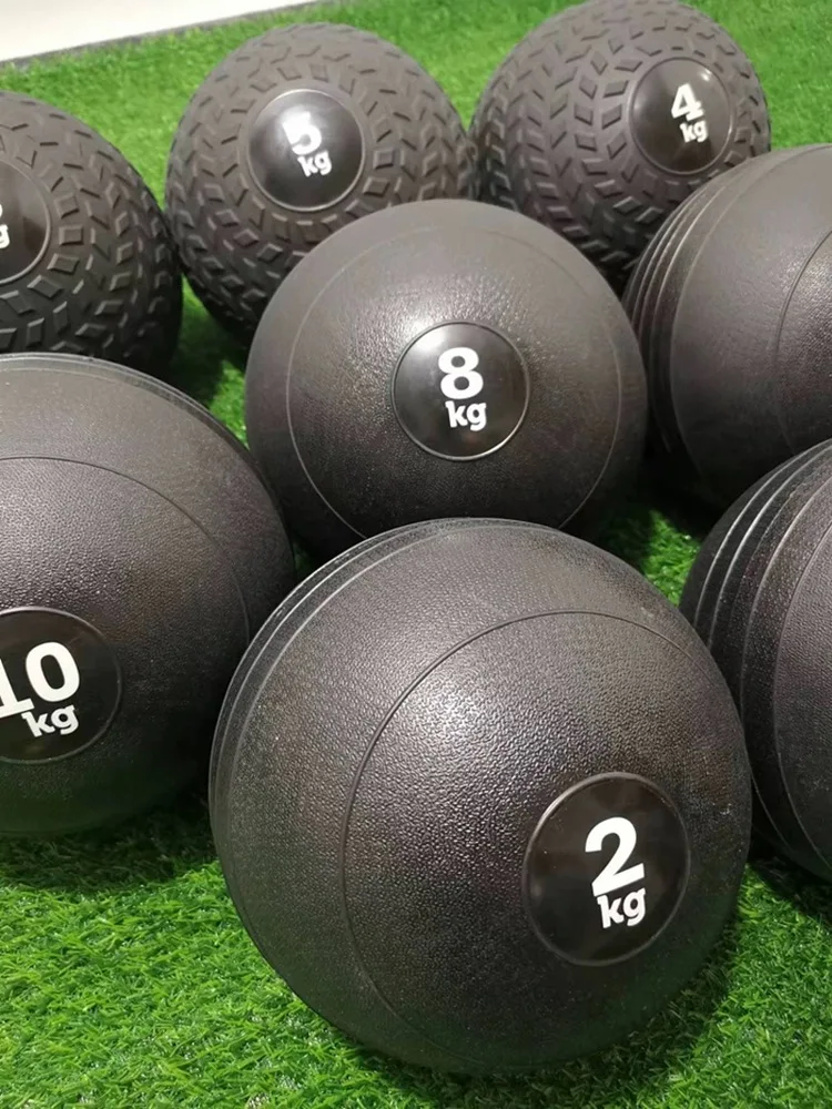 High Quality No-Bounce Slam Medicine Ball Gym Weight Lifting Body Training PVC Sand Filled Slam Ball