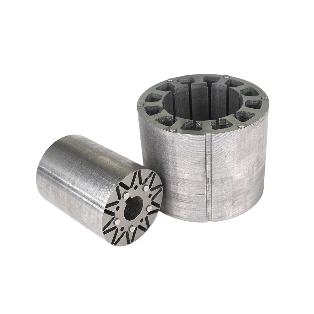 custom stamping laminated iron core 12v bldc motor brushless outrunner motor stator