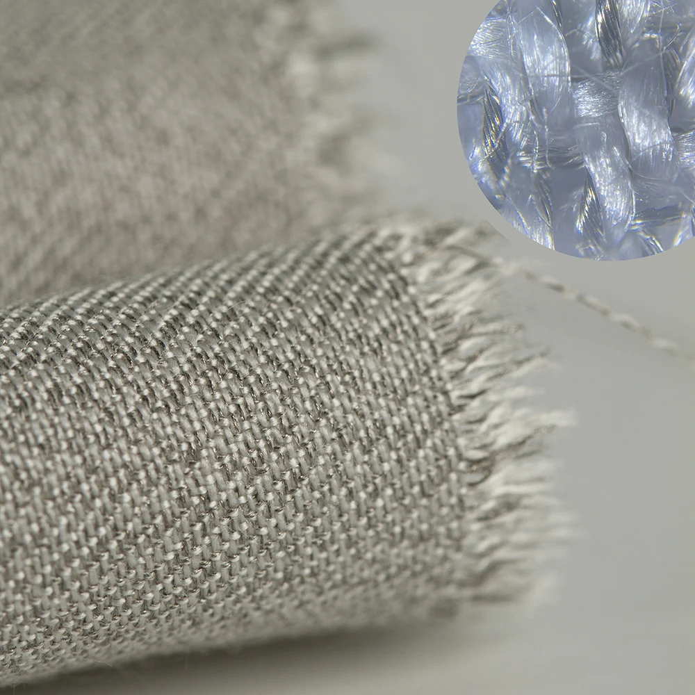 35% Silver 65% Bamboo Fiber Emf/Rf Shielding Radiation Protection Cloth  Fabric
