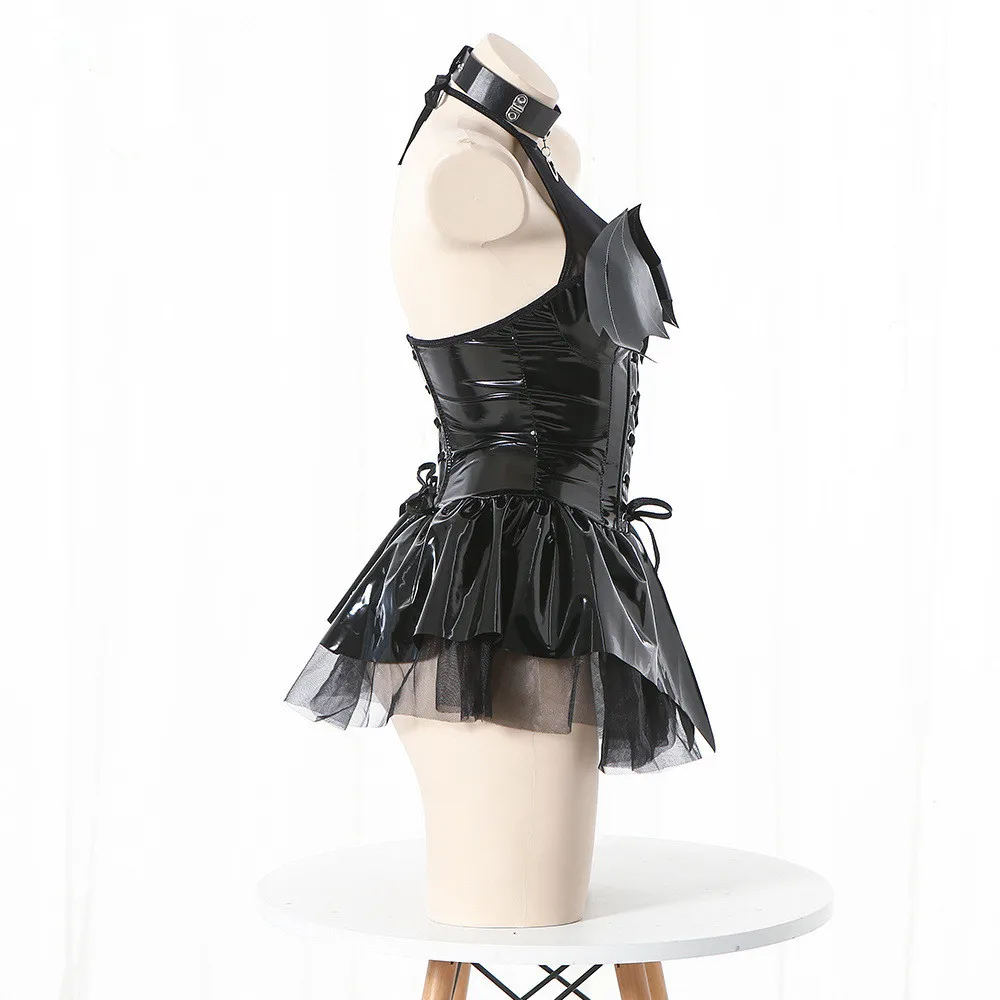 Japanese Two Cos Witch Cosplay Costume Little Devil Skirt Pure Desire Hot Girl Dress