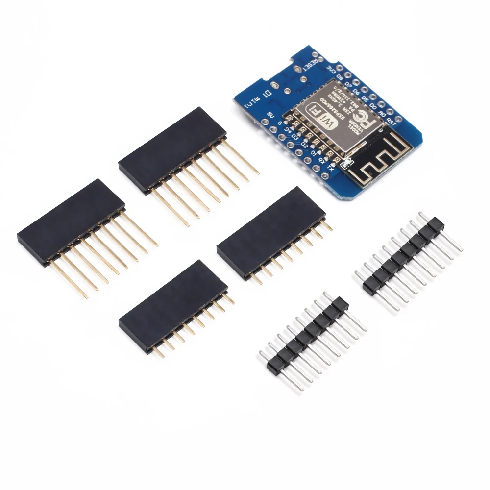 ESP8266 ESP-12 ESP-12F ESP12F CH340G CH340 V2 USB WeMos D1 Mini WIFI Development Board NodeMCU Lua IOT Board 3.3V With Pins