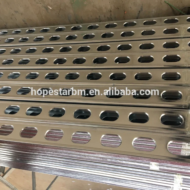 galvanized steel  perforated profiles for frame house