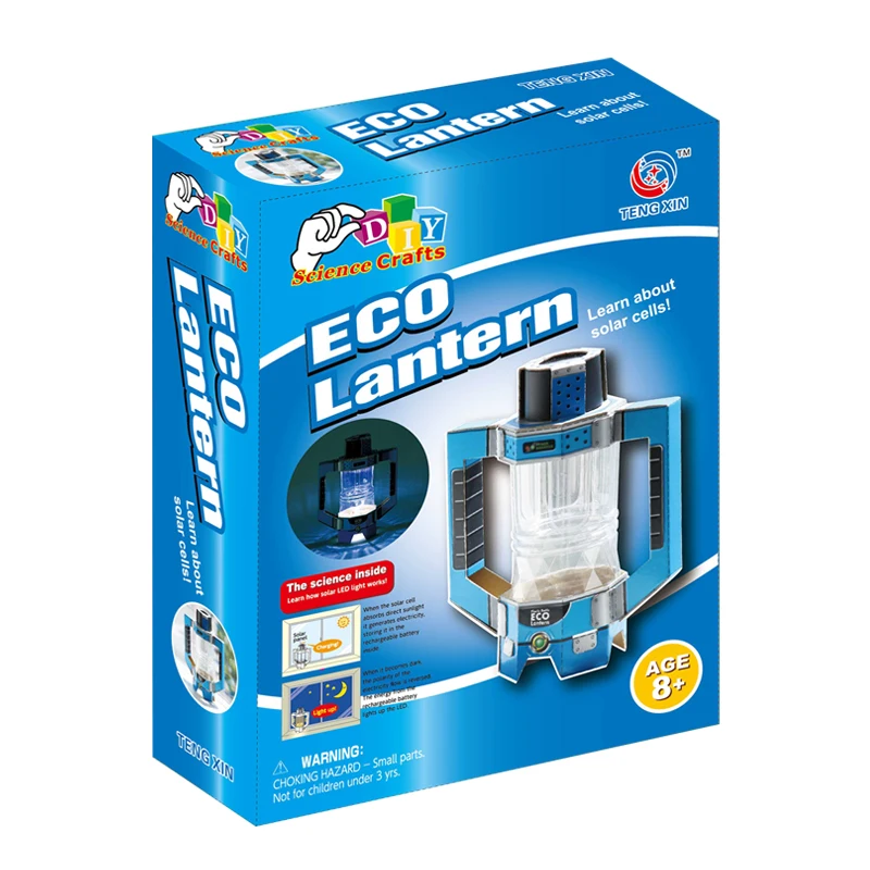 DIY Solar Lantern Eco Children Educational Toys and Games