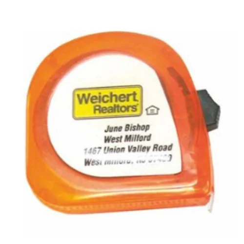 Custom Clear Auto Lock Steel Measuring Tape Tool