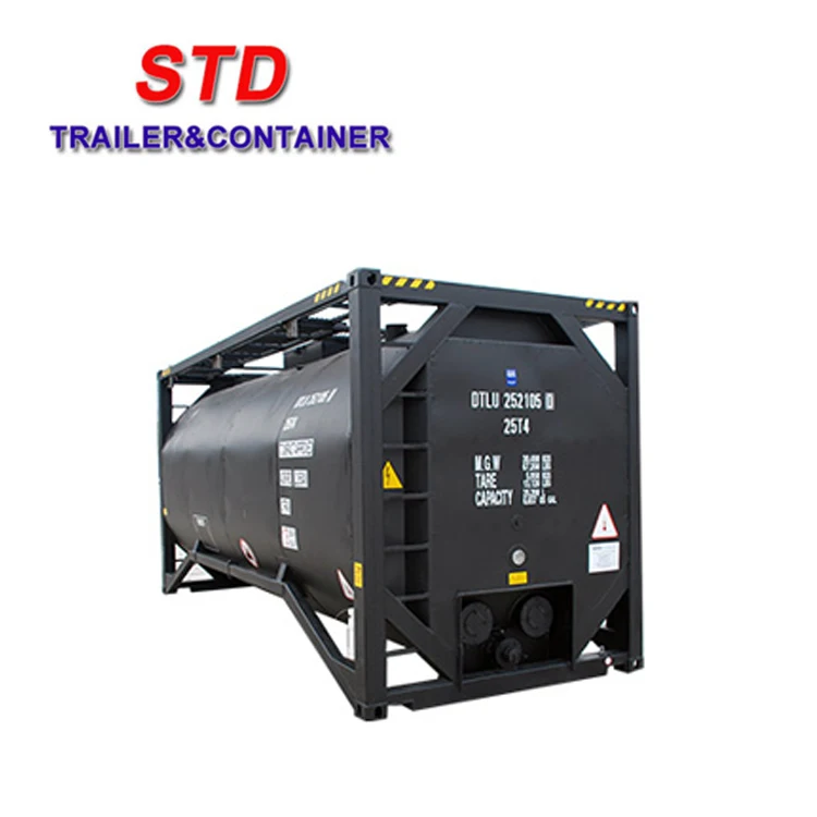 Дешевые товары из Китая, 40 футов битума танк-контейнер с дымовых Отопительная система