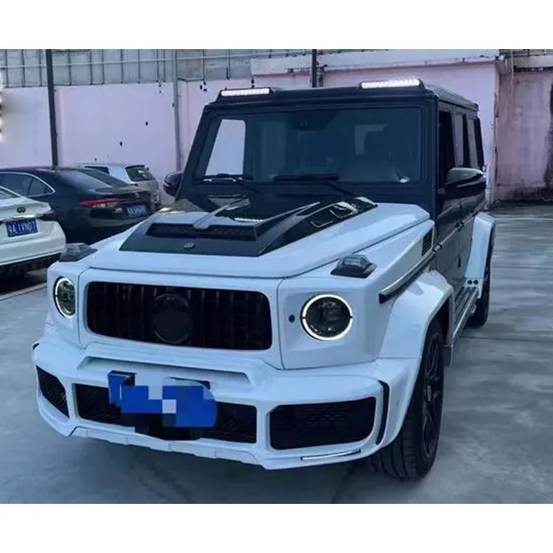 G Class W463 G500 G550 G350 Upgrade to 2020 W464 B Style Auto Body Kit Parts Facelift