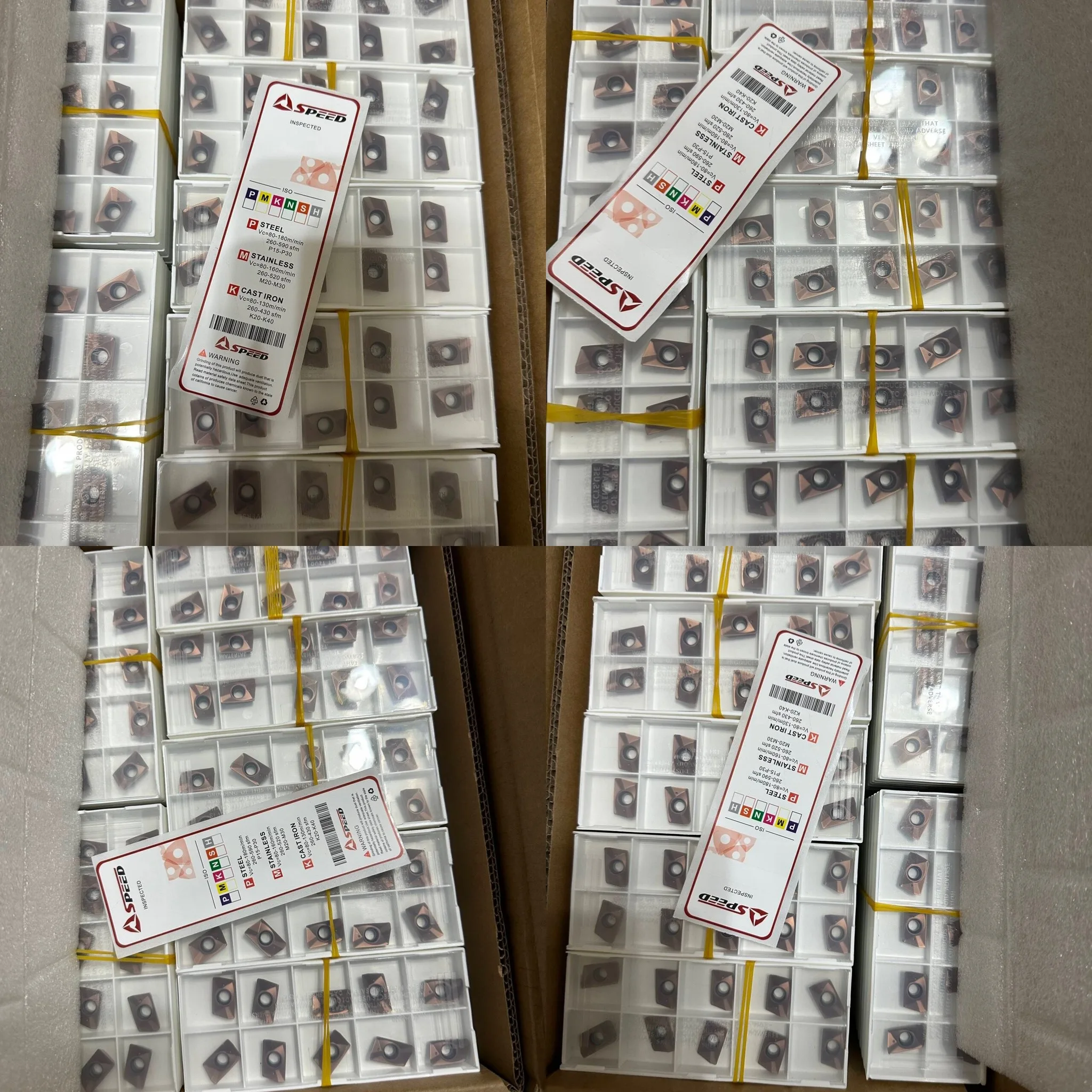 XOMX060204 XOMX060208 XOMX10T308 XOMX120408 XOMX180608 XOMX Milling Inserts Carbide Cutting Tools