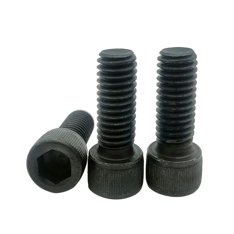High Quality Carbon Steel Round Head Black Oxide Strength Bolts