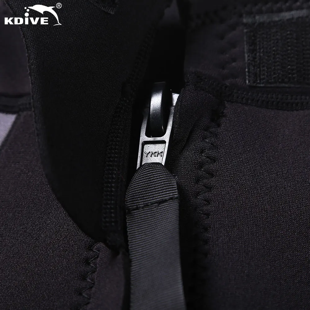 KDIVE Wholesale 3MM Neoprene Back Zip Long Sleeve Wet Suit Smooth Skin Diving Surfing Suits for Women