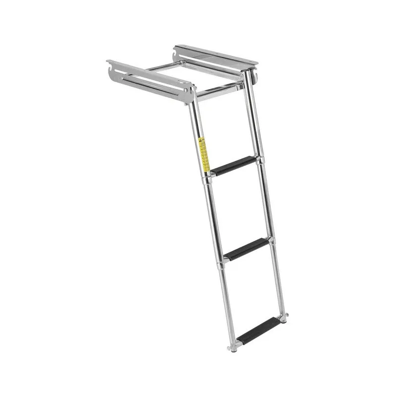 Marine Grape 304 Stainless Steel Folding Telescopic Boat Step Ladder Extension